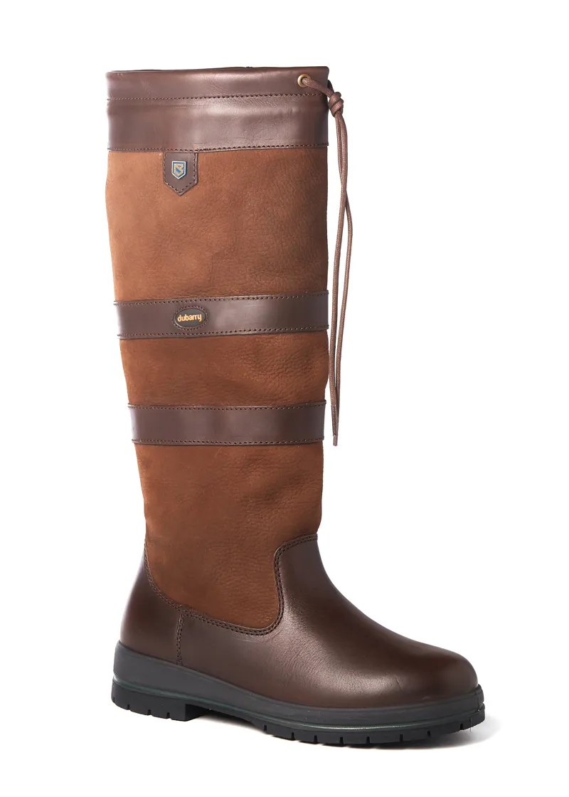Dubarry Galway Waterproof Country Boot  ExtraFit Walnut-1